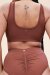 Lunalae Top Gaby Seamless Marrón L