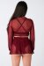 REV ACTIV Pantalones Cortos con Falda With Pleasure Vino