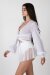 REV ACTIV Top Malla Pleasure Blanco M/L