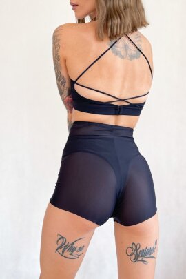 Pole Addict Pantalones Cortos Pequeños Negro S