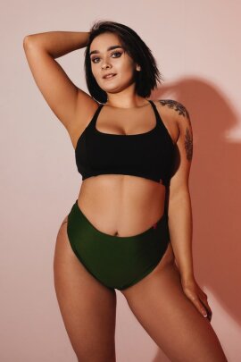 Pole Addict Top Básico Negro XL