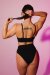 Pole Addict Top Básico Negro XL