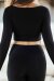 Dragonfly Top Cruzado Pavi Negro