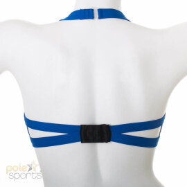 PoleFit Top Cuello en V M Azul