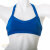 PoleFit Top Cuello en V M Azul