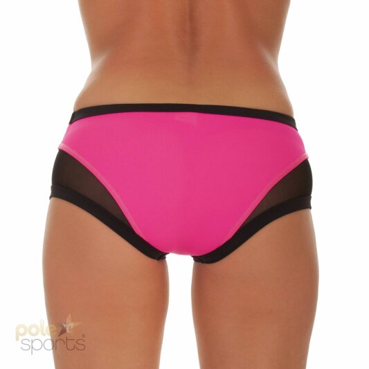 i-Style Pantalones Cortos Chic XS Fucsia / Negro