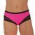 i-Style Pantalones Cortos Chic XS Fucsia / Negro