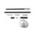 X-Pole XPert PRO (PX) Silicona Negra 45 mm 3,26 m - 3,38 m