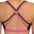 PoleFit Top Whisker S Negro / Fucsia