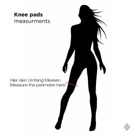 Poledancerka Protectores de Rodillas Rosa Pastel XS
