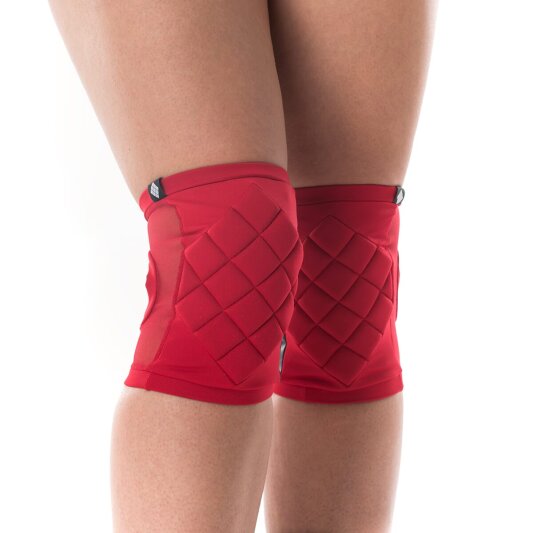 Poledancerka Protectores de Rodillas Rojo XS