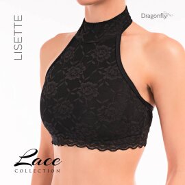 Dragonfly Top Lisette con Encaje Negro S