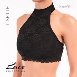 Dragonfly Top Lisette Pizzo Nero M