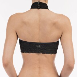 Dragonfly Top Lisette con Encaje Negro M