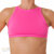 PoleFit Top Cuello Alto Crop XS Fucsia