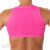 PoleFit Top Cuello Alto Crop XS Fucsia