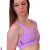 PoleFit Azalea Top con Cremallera Frontal Lavanda S