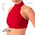 Dragonfly Top Lisette con Encaje Rojo L