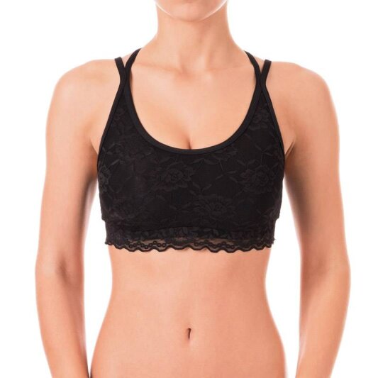 Dragonfly Top Nicole con Encaje Negro S