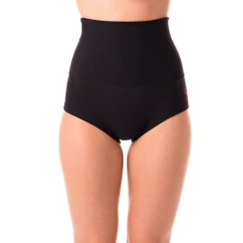 Dragonfly Pantalones Cortos Tiro Alto Betty S Negro / Fucsia