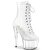 Pleaser ADORE-1020C Botín Plataforma Transparente