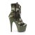 Pleaser ADORE-1020CAMO Botín Plataforma Camuflaje Verde