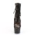Pleaser ADORE-1020CM Botín Plataforma Malla Camuflaje Negro Marrón