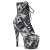 Pleaser ADORE-1020DP Botín Plataforma Negro Blanco