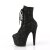 Pleaser ADORE-1020GWR Botín Plataforma Purpurina Negro