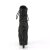 Pleaser ADORE-1020GWR Botín Plataforma Purpurina Negro