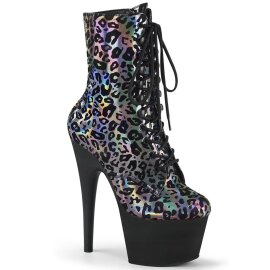 Pleaser ADORE-1020LP Botín Plataforma Holo Multicolor