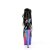 Pleaser ADORE-1020RC Botín Plataforma Charol Metalizado Negro Multicolor