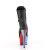 Pleaser ADORE-1020RC Botín Plataforma Cuero Sintético Metalizado Negro Multicolor