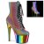 Pleaser ADORE-1020RC-REFL Botín Plataforma Reflexión Metalizado Multicolor