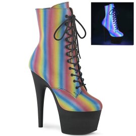 Pleaser ADORE-1020REFL-02 Botín Plataforma...