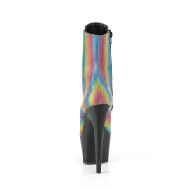 Pleaser ADORE-1020REFL-02 Botín Plataforma Reflexión Multicolor