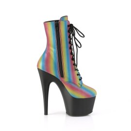 Pleaser ADORE-1020REFL-02 Botín Plataforma Reflexión Multicolor
