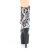 Pleaser ADORE-1020SP Botín Plataforma Holo Serpiente Plata Multicolor