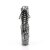 Pleaser ADORE-1020SPWR Botín Plataforma Serpiente Negro Blanco