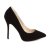 Pleaser AMUSE-20 Tacones Terciopelo Negro