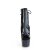 Pleaser BEJEWELED-1018DM-7 Botín Plataforma Holo Metalizado Negro