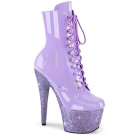 Pleaser BEJEWELED-1020-7 Botín Plataforma Holo...