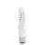 Pleaser BEJEWELED-1020-7 Botín Plataforma Holo Metalizado Blanco