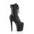 Pleaser ENCHANT-1043 Botín Plataforma Cuero Sintético Negro