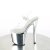 Pleaser ENCHANT-708 Sandalia de Tacón Plataforma Metalizado Plata Transparente