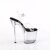 Pleaser ENCHANT-708 Sandalia de Tacón Plataforma Transparente