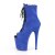 Pleaser FLAMINGO-1021FS Botín Plataforma Ante Sintético Azul