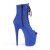 Pleaser FLAMINGO-1021FS Botín Plataforma Ante Sintético Azul
