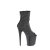 Pleaser FLAMINGO-1031GM Botín Plataforma Metalizado Purpurina Negro Plata