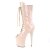 Pleaser FLAMINGO-1051 Botín Plataforma Charol Beige